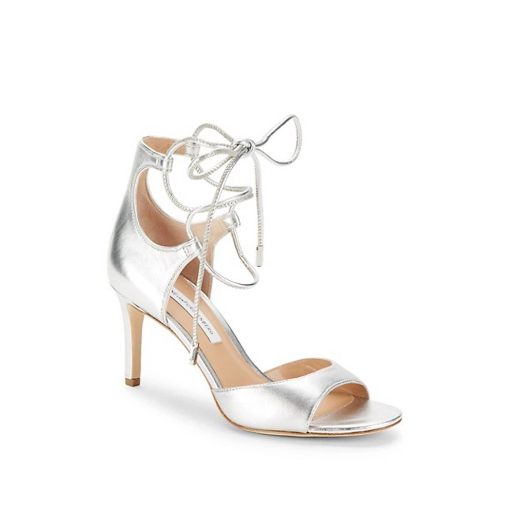 Diane Von Furstenburg Rimini Lace-Up Stiletto Heel